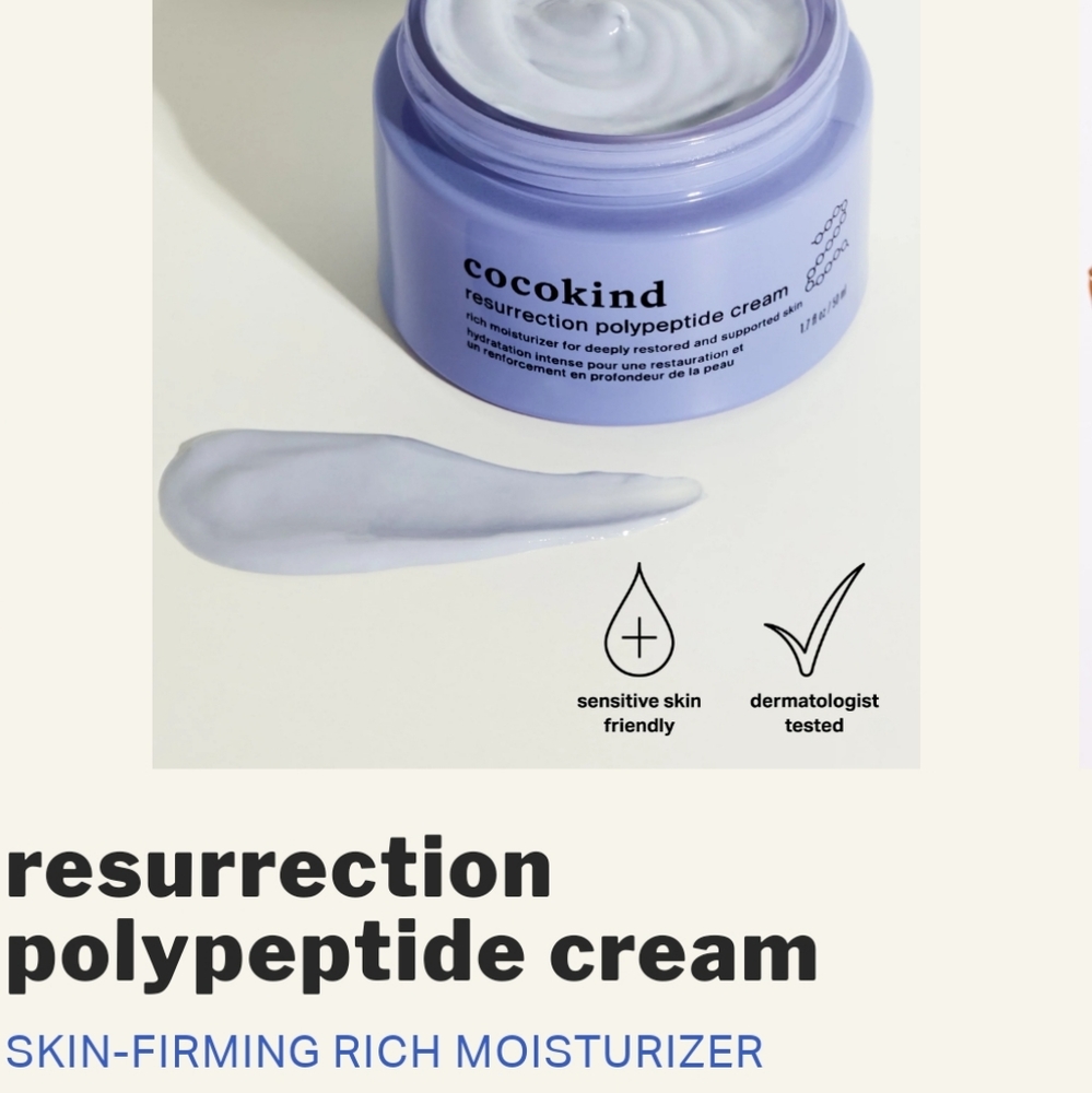 NIB COCOKIND RESURRECTION POLYPEPTIDE CREAM - Picture 3 of 15